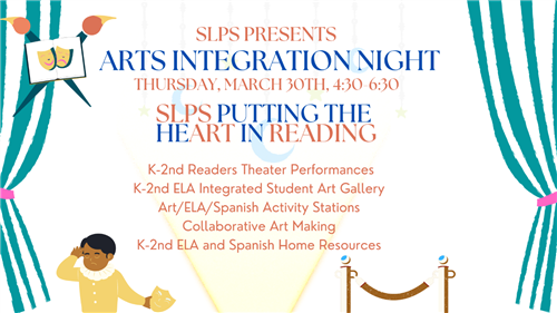  Art Integration Night March 30th